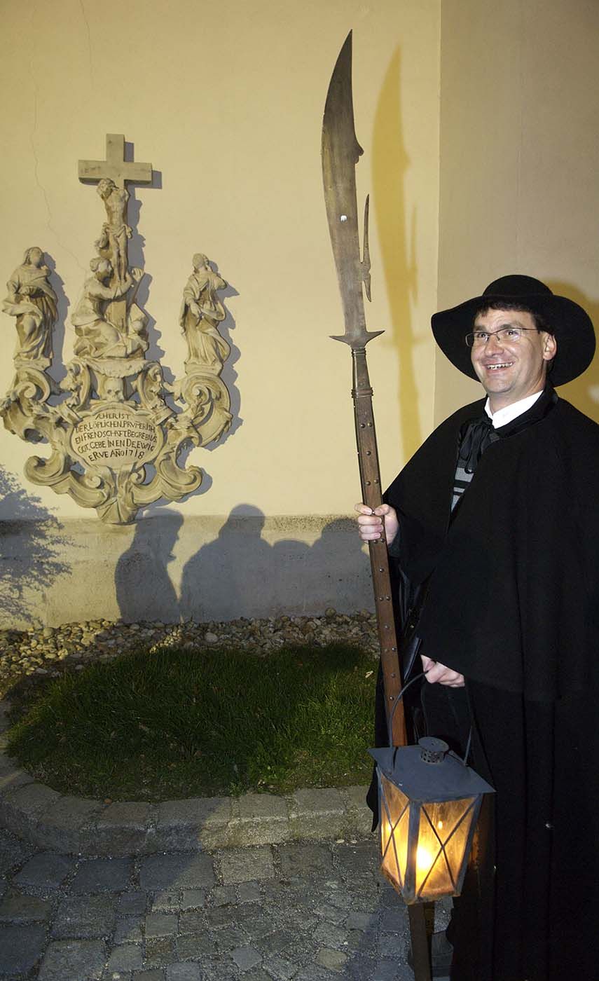 Nachtwächter Erlebnis in Purbach